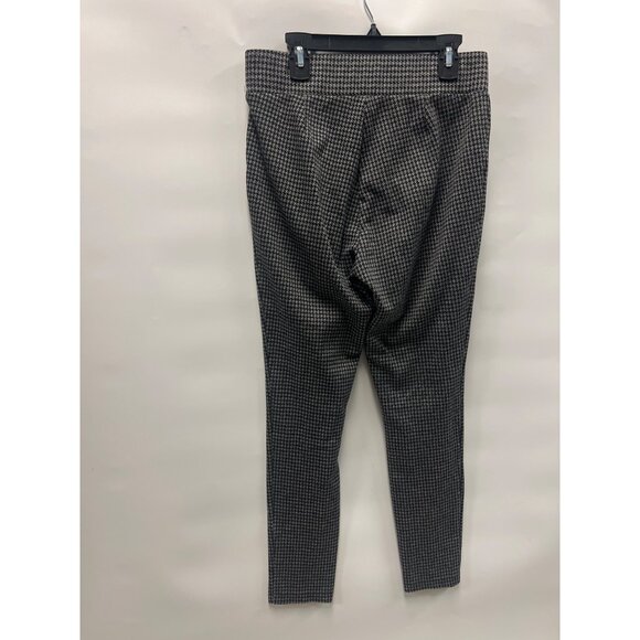 Loft Womens Gray Houndstooth Pants Size S - Picture 2 of 5